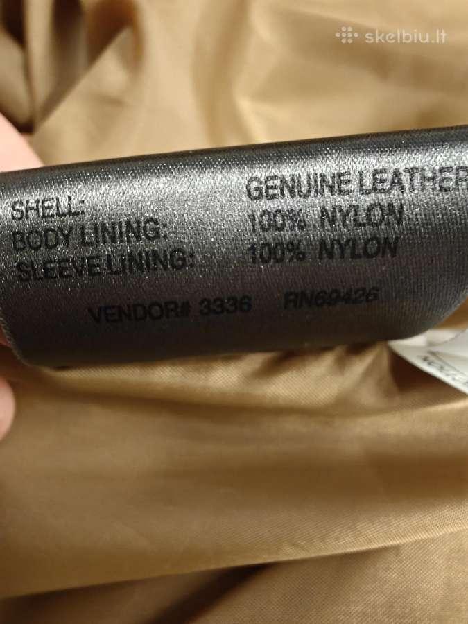 Natūralios zomšos švarkas Wilsons Leather, 2xl - nuotraukos Nr. 5