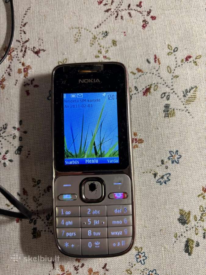 Parduodamas mobilus telefonas Nokia C2 - nuotraukos Nr. 2