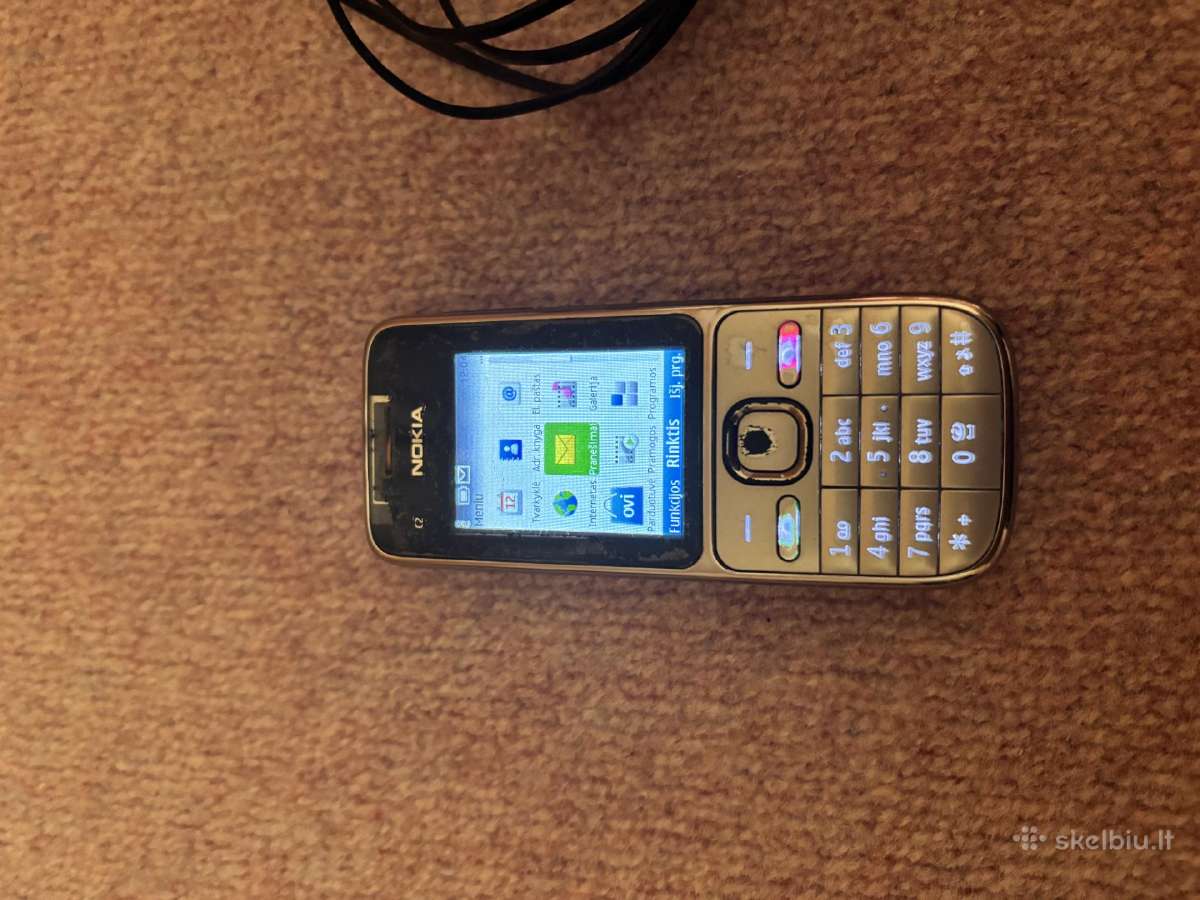 Parduodamas mobilus telefonas Nokia C2 - nuotraukos Nr. 6