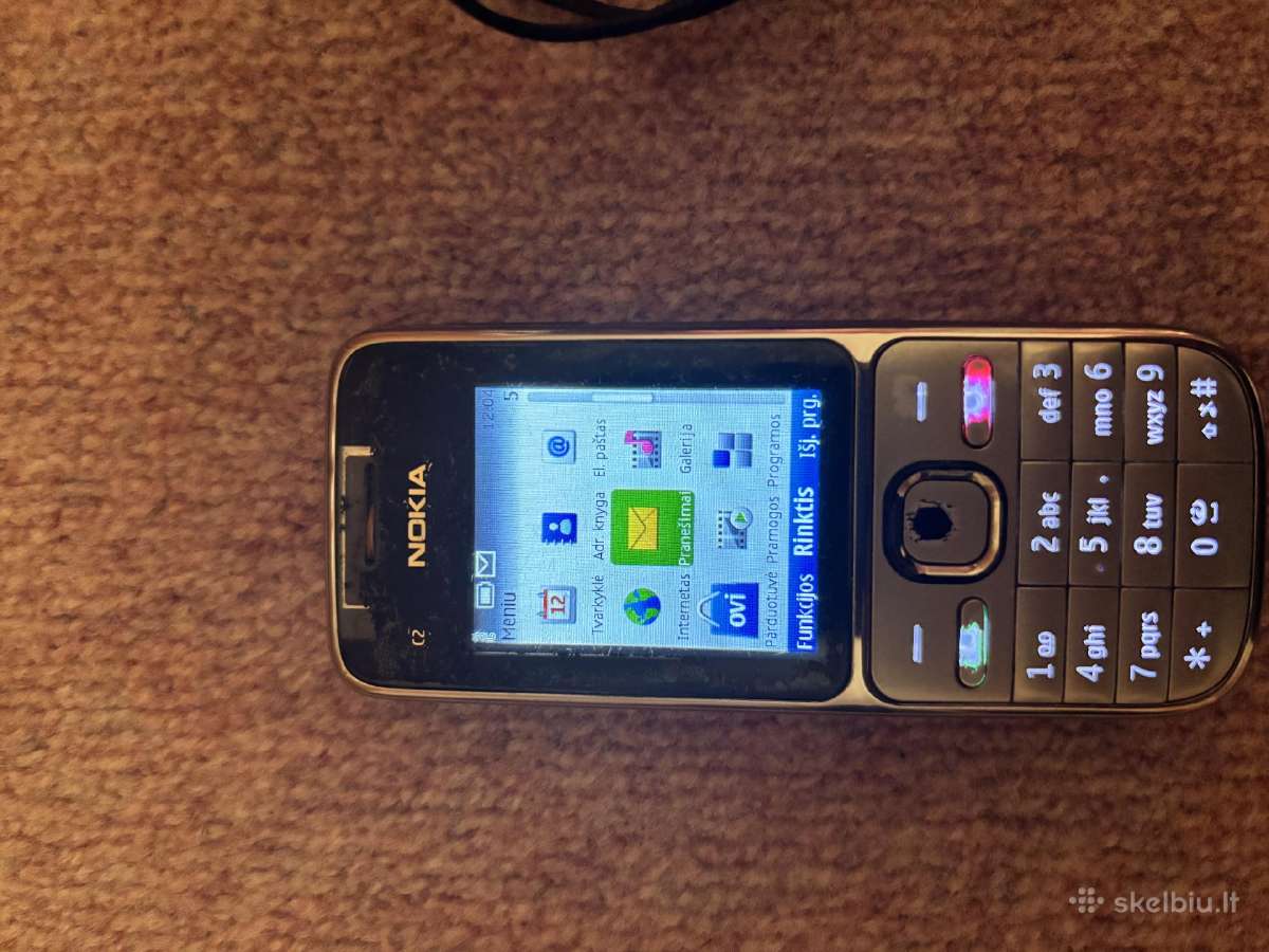 Parduodamas mobilus telefonas Nokia C2 - nuotraukos Nr. 12