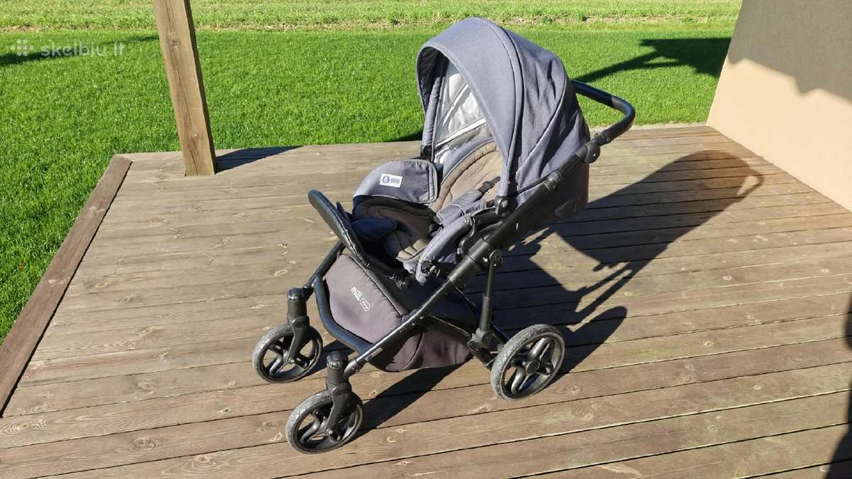 Vežimėlis Milli way plus 3 in 1 - nuotraukos Nr. 4