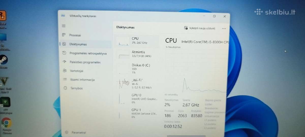 Asus Tuf Fx504 kompiuteris - nuotraukos Nr. 5
