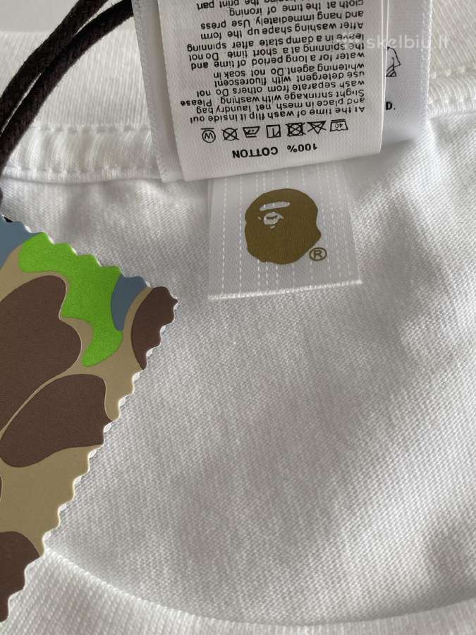 Bape Chrome Hearts marškinėliai (M dydis) - nuotraukos Nr. 3
