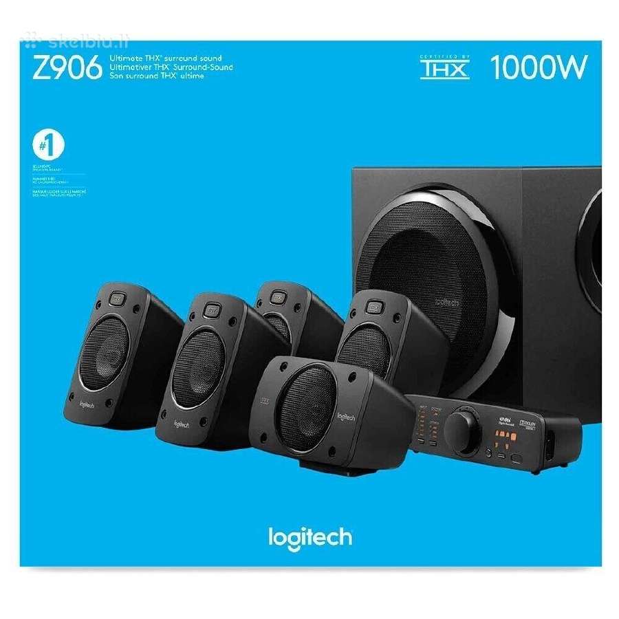 Nupirksiu Logitech Z906 5.1 Kolonėles - nuotraukos Nr. 2