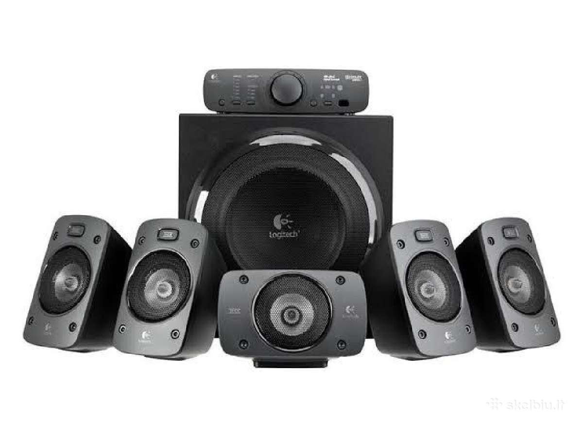 Nupirksiu Logitech Z906 5.1 Kolonėles - nuotraukos Nr. 3