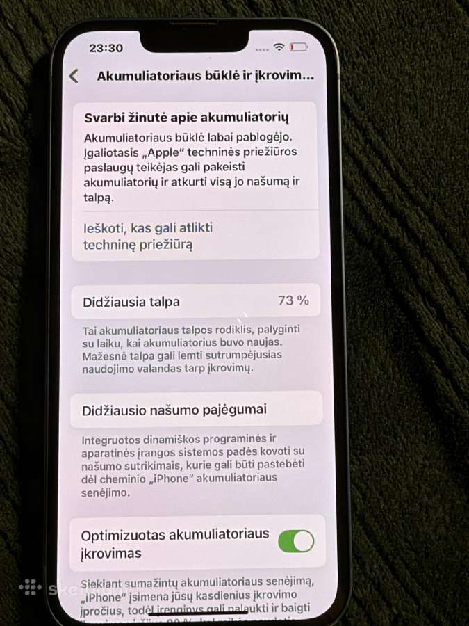 iPhone 13, Blue, 128gb - nuotraukos Nr. 2