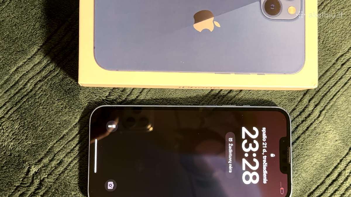 iPhone 13, Blue, 128gb - nuotraukos Nr. 5