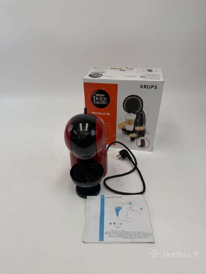 Krups Dolce Gusto Piccolo XS kapsulinis kavos apar - nuotraukos Nr. 2