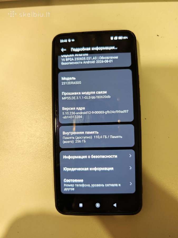 Xiaomi Redmi Note 13 Pro 5G 8/256 GB – geros būklė - nuotraukos Nr. 4