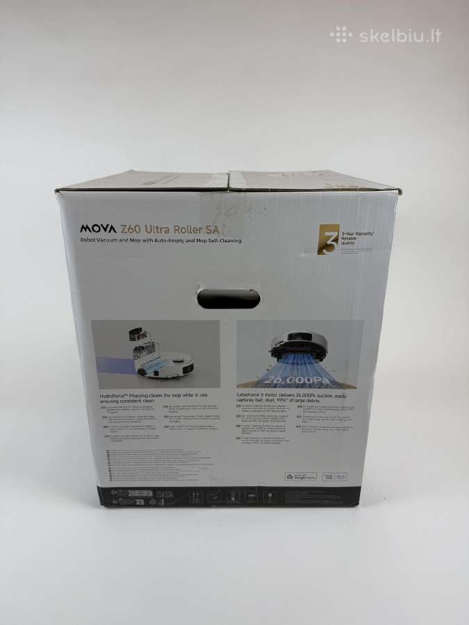 Mova Z60 Ultra Roller Sa robotas siurblys - nuotraukos Nr. 18