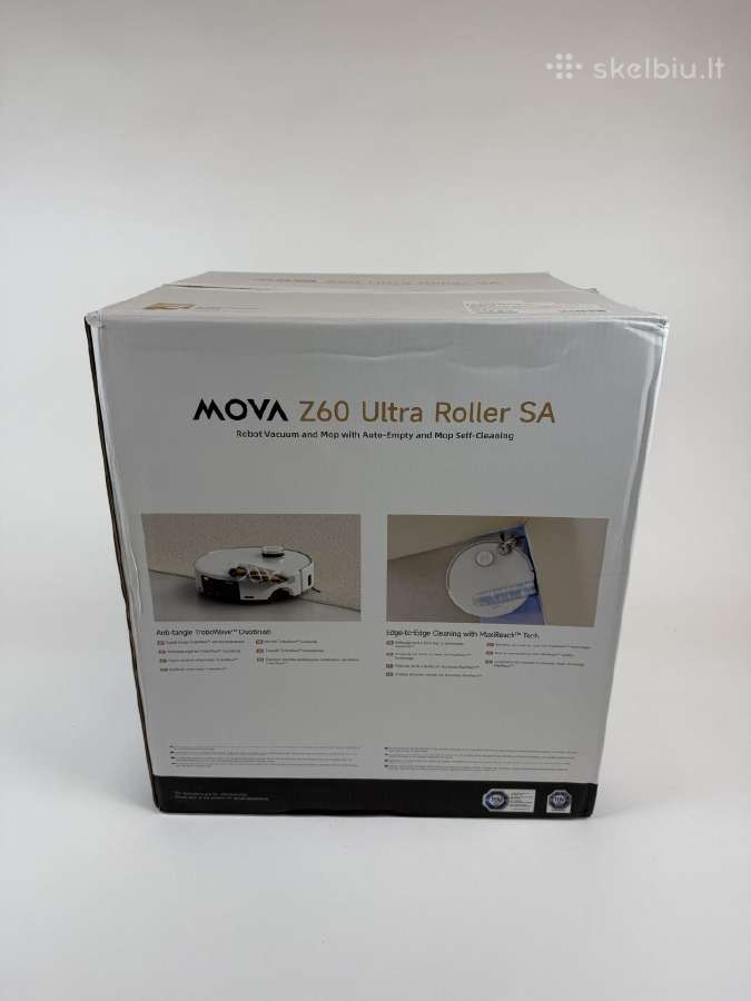 Mova Z60 Ultra Roller Sa robotas siurblys - nuotraukos Nr. 19