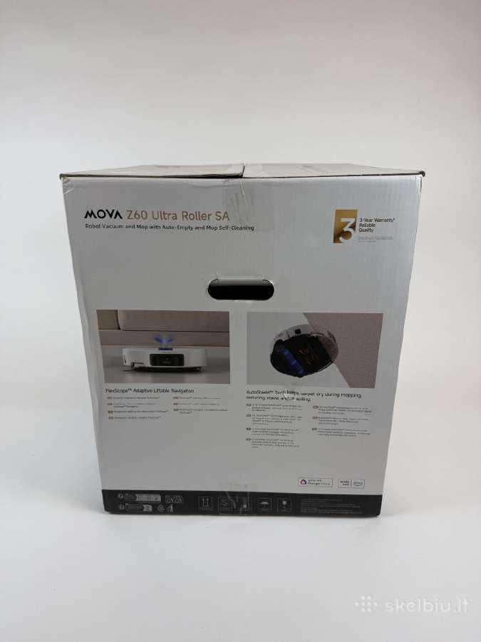 Mova Z60 Ultra Roller Sa robotas siurblys - nuotraukos Nr. 20