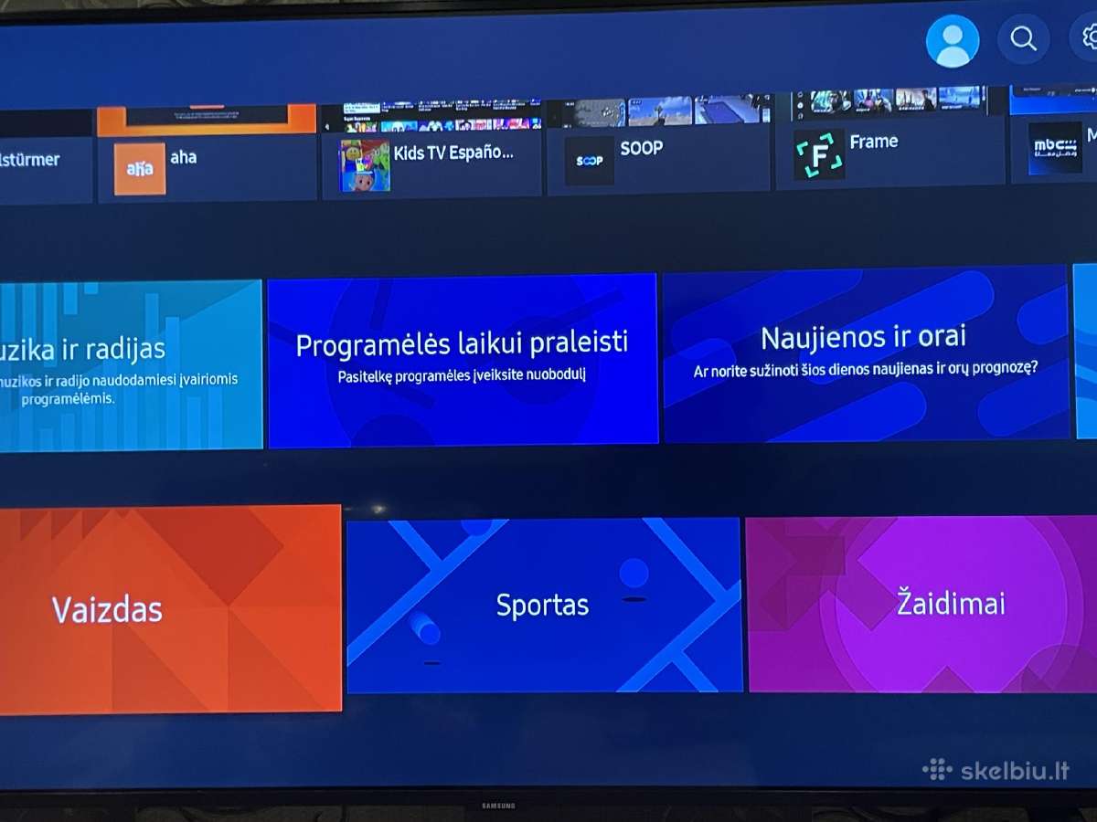 Parduodamas Samsung 43 4k Smart TV televizorius - nuotraukos Nr. 2