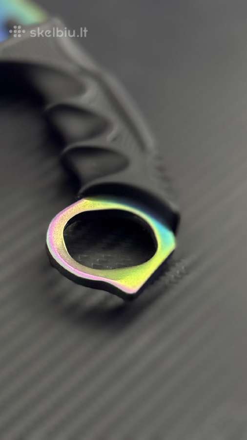 Peilis Karambit Rainbow Fade - nuotraukos Nr. 6