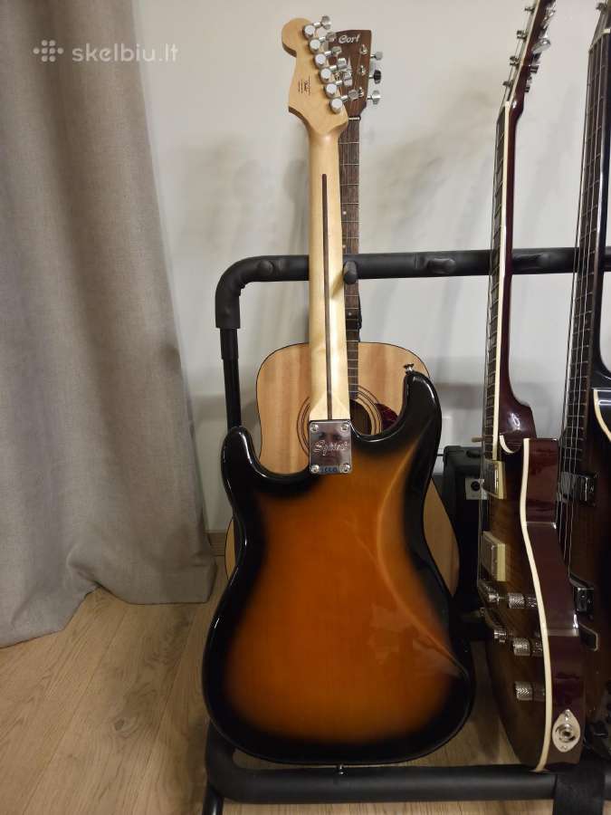 Squier Stratocaster elektrinė gitara - nuotraukos Nr. 2