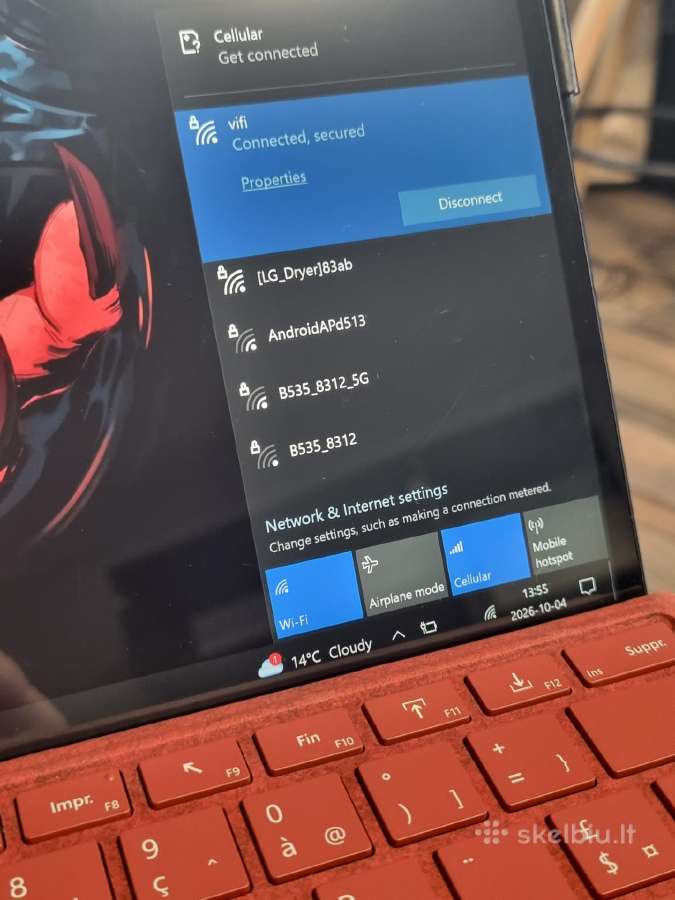 Microsoft surface Prox Sq1 - nuotraukos Nr. 5
