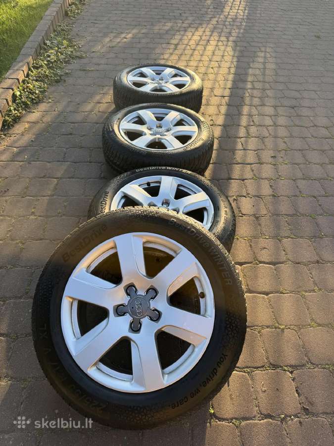 4 originalių „Audi A6 C7“ ratlankių k. - nuotraukos Nr. 2