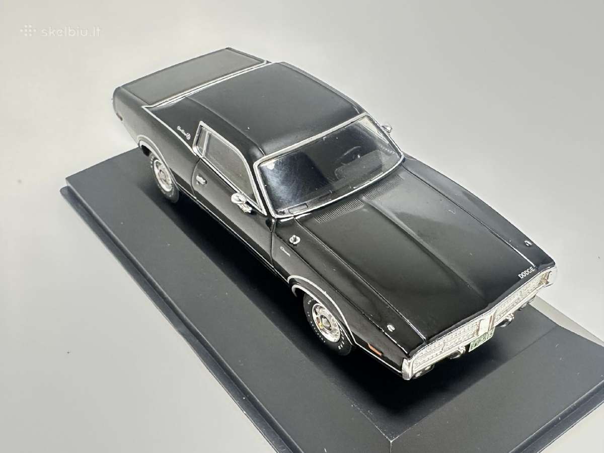 Dodge Charger 1972 juoda 1:43 De Agostini - nuotraukos Nr. 5
