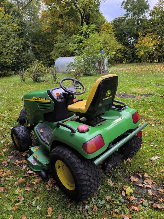 John deere x495 sodo traktoriukas žolepjove - nuotraukos Nr. 6