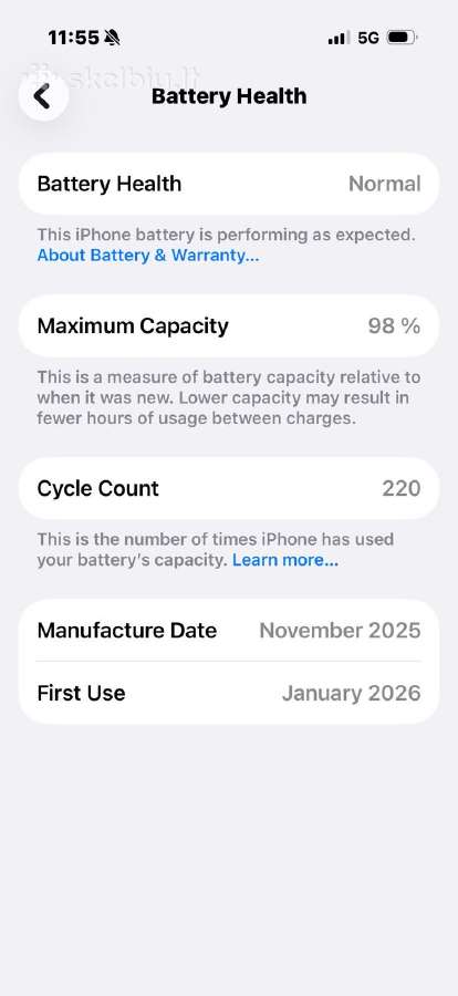 Parduodu iPhone 17, Black, 256gb - nuotraukos Nr. 6