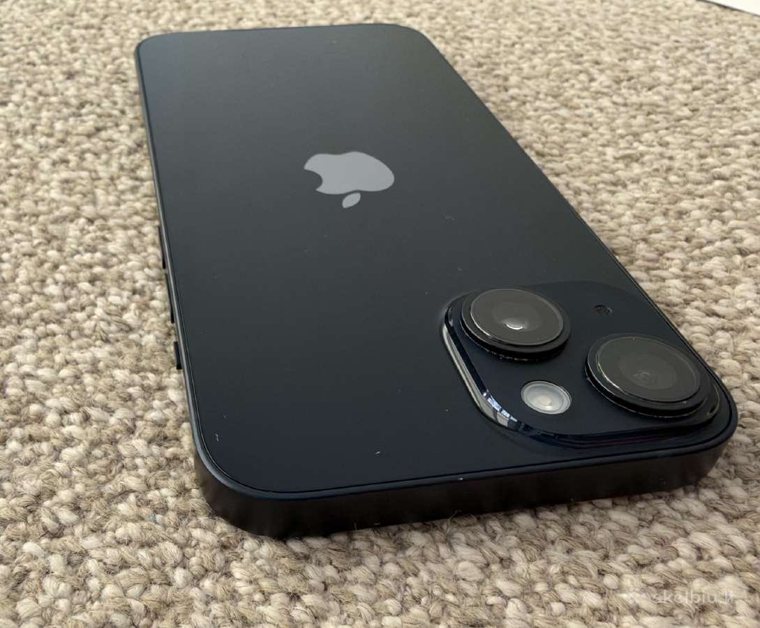 Parduodu Apple iPhone 14 128 GB, juodas - nuotraukos Nr. 3