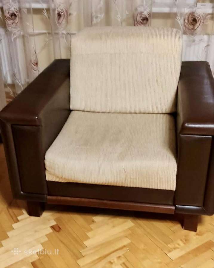 Sofa su foteliu - nuotraukos Nr. 4