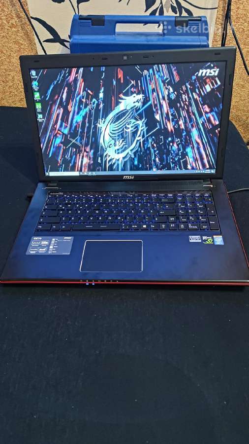 Msi Ge70,i7,gtx765m, 17.3"fhd - nuotraukos Nr. 2