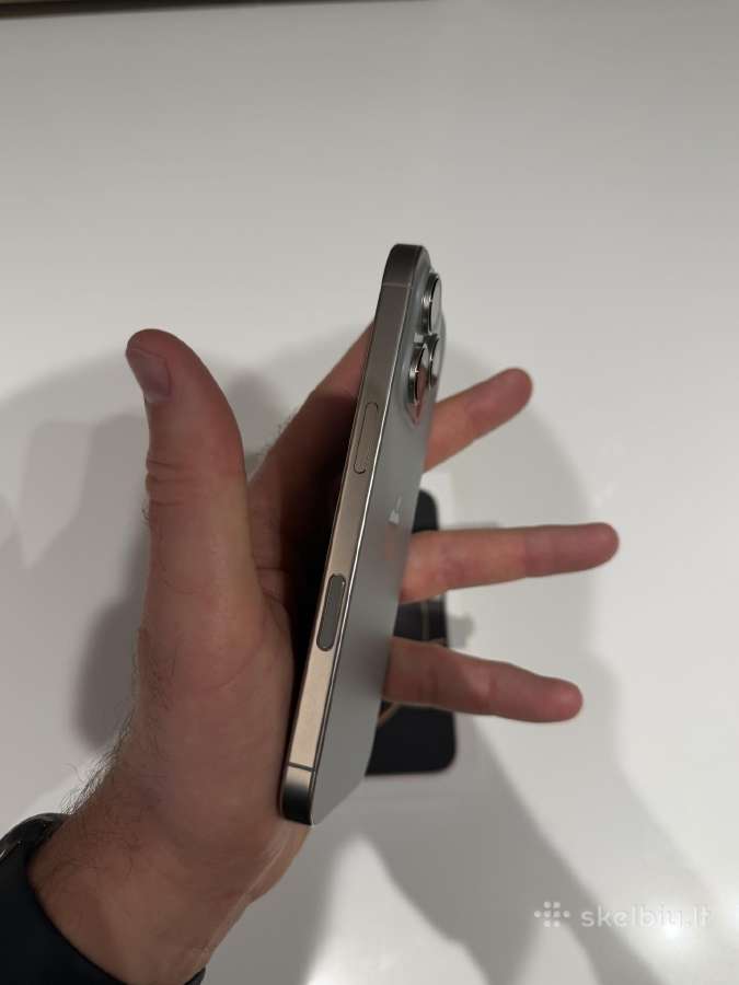 Ekspozicinis iPhone 16 Pro 256gb, 100 % baterija - nuotraukos Nr. 4