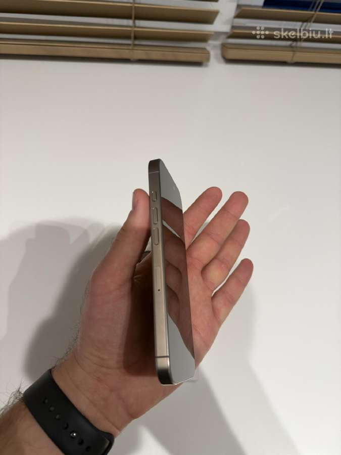 Ekspozicinis iPhone 16 Pro 256gb, 100 % baterija - nuotraukos Nr. 5