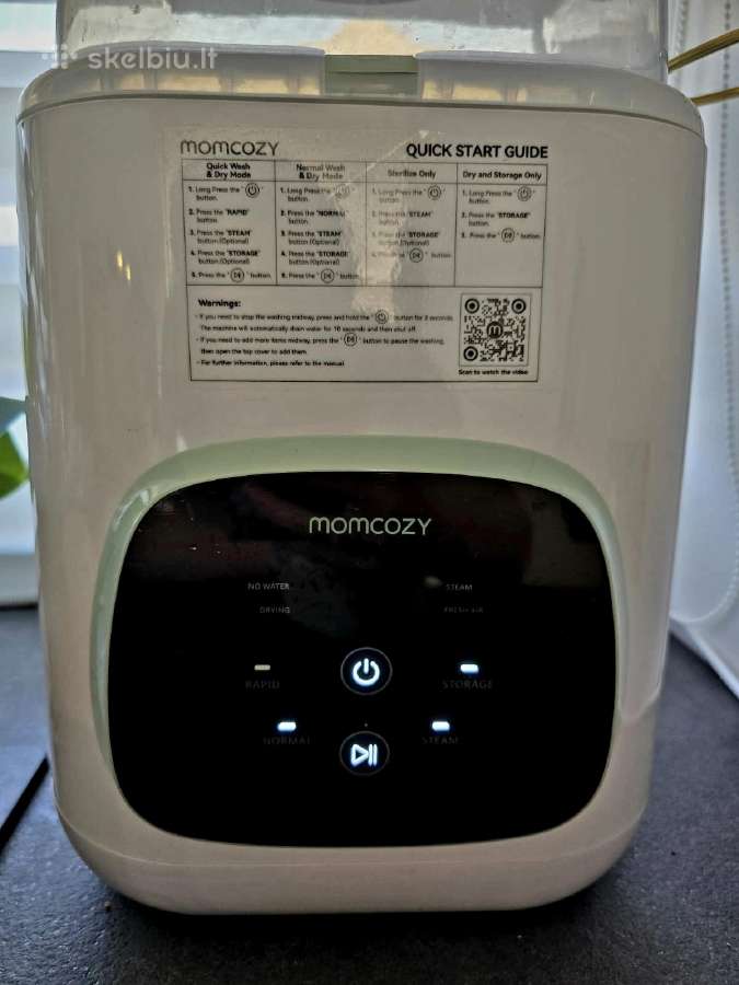 Momcozy buteliukų plovykla Kleanpal Pro - nuotraukos Nr. 13
