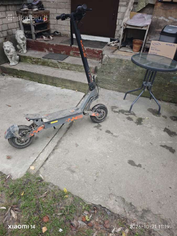 Parduodu elektrinį paspirtukas kugo g2 2025 metu - nuotraukos Nr. 4