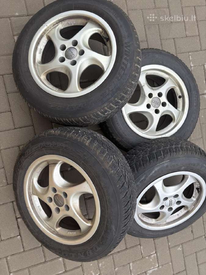 Audi, VW lieti ratlankiai su žieminemis padangomis - nuotraukos Nr. 3