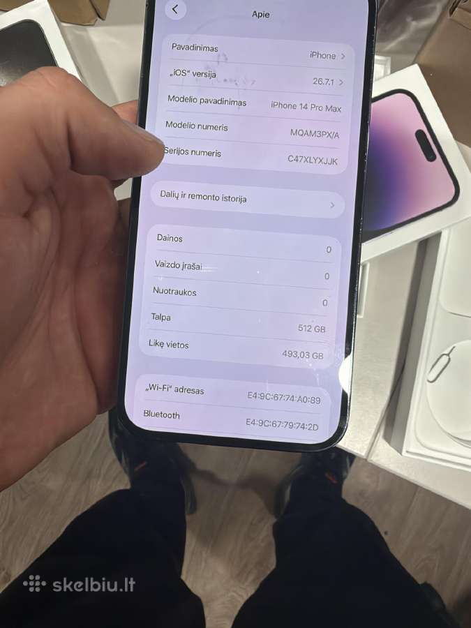 iPhone 14 pro max 512gb - nuotraukos Nr. 5