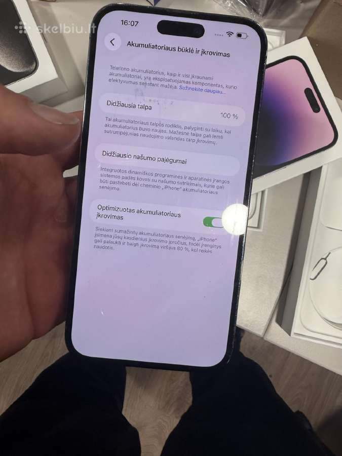 iPhone 14 pro max 512gb - nuotraukos Nr. 6