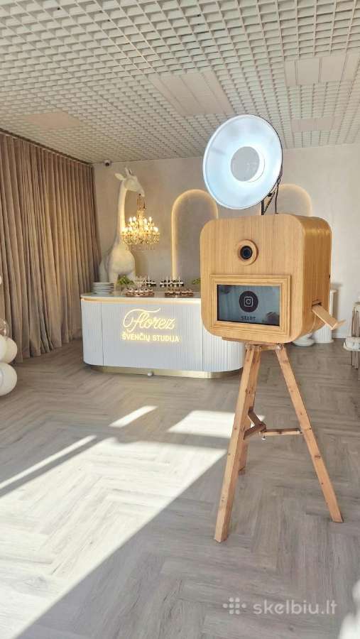 Foto būdelės / 360 video platformos nuoma - nuotraukos Nr. 18