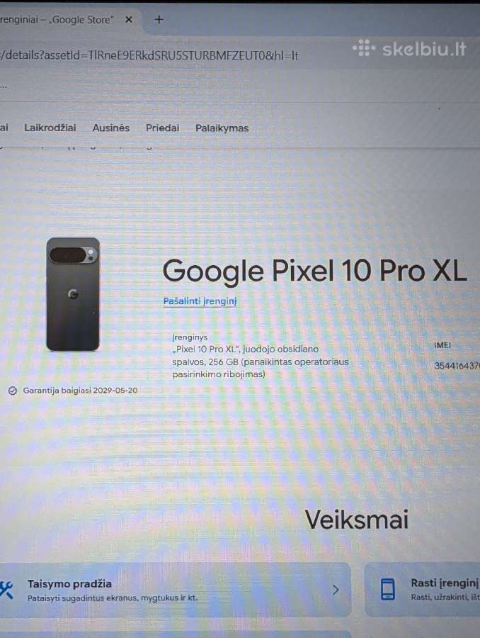 Google Pixel 10 Pro XL - nuotraukos Nr. 8