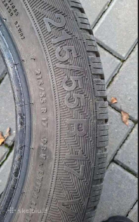 Gislaved žieminės padangos 215/55 R17 98v XL - nuotraukos Nr. 4
