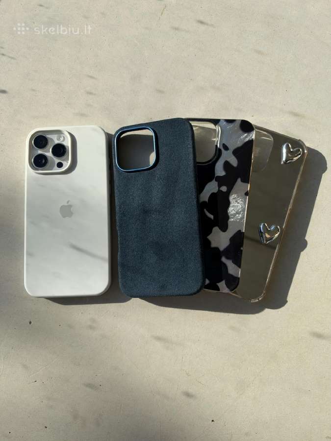 iPhone 16 Pro Max 256gb + 4 dėklai – (10/10) - nuotraukos Nr. 4