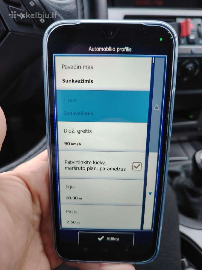 Telefonas su nauja sunkvežimio navi - nuotraukos Nr. 2