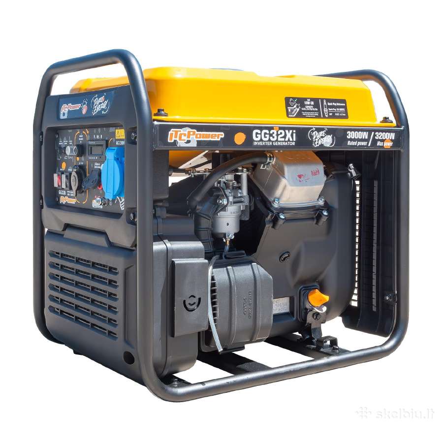 Itcpower Gg32xi inverterinis generatorius – 3,2 kw - nuotraukos Nr. 9