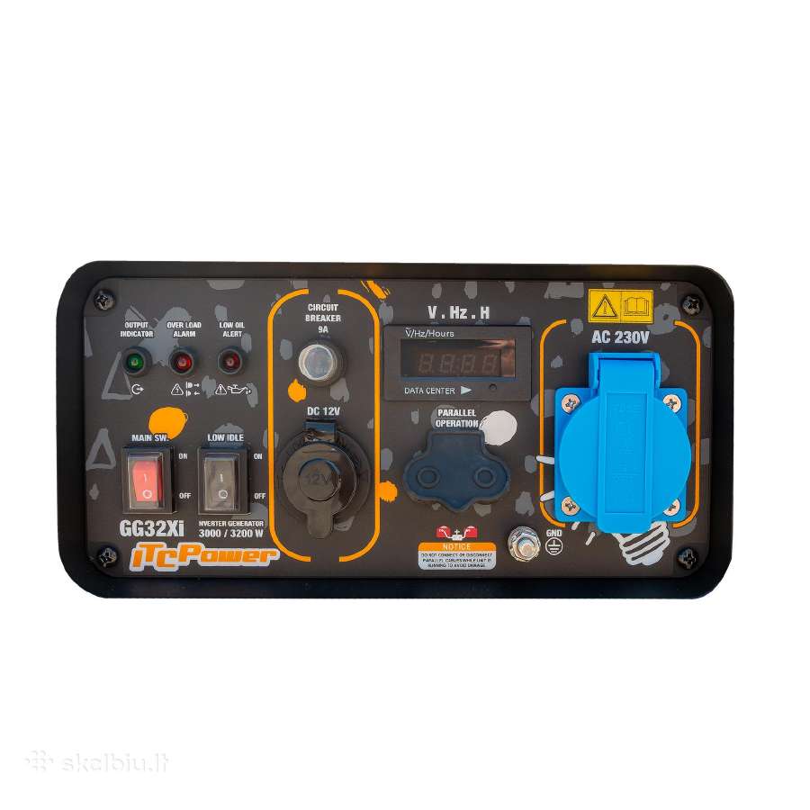 Itcpower Gg32xi inverterinis generatorius – 3,2 kw - nuotraukos Nr. 2