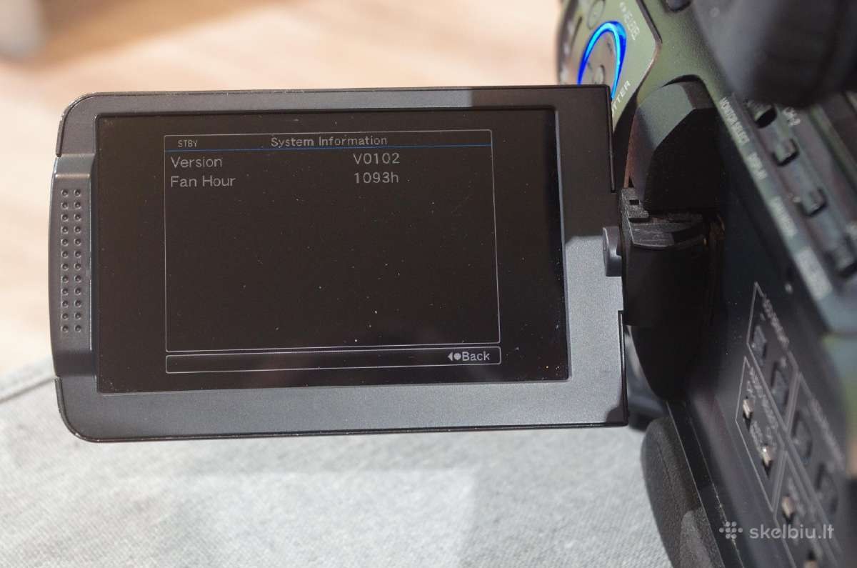 Profesionali video kamera JVC Gy-hm750 - nuotraukos Nr. 11