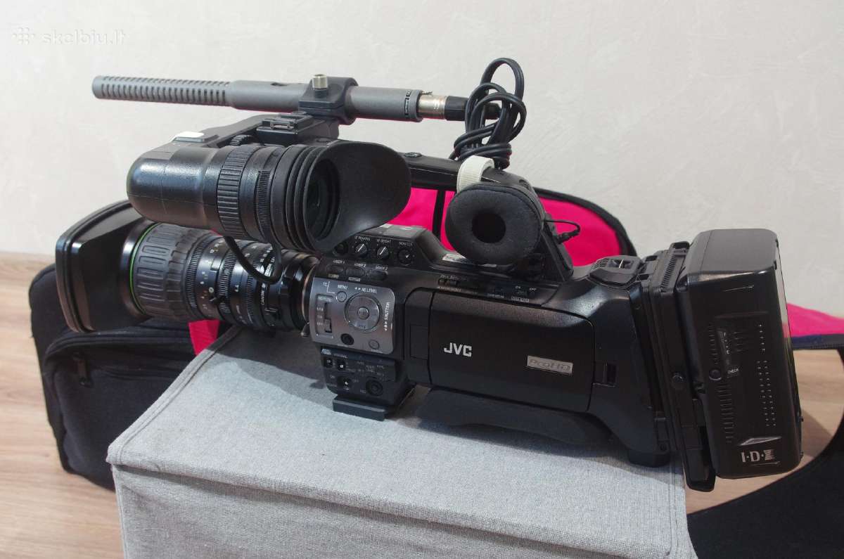 Profesionali video kamera JVC Gy-hm750 - nuotraukos Nr. 4