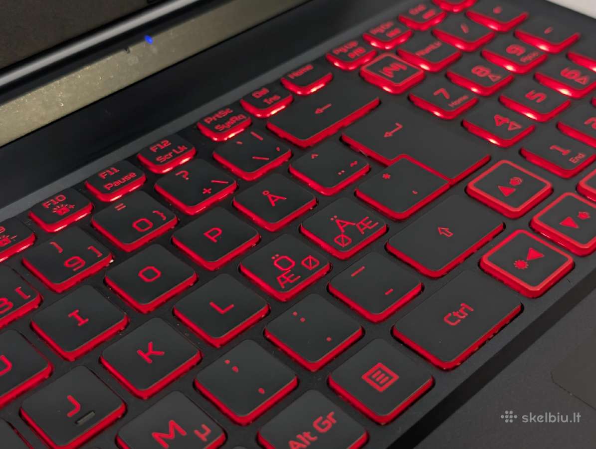 Acer Nitro 5 i5-11400h 512gb SSD Rtx 3050 144hz - nuotraukos Nr. 5