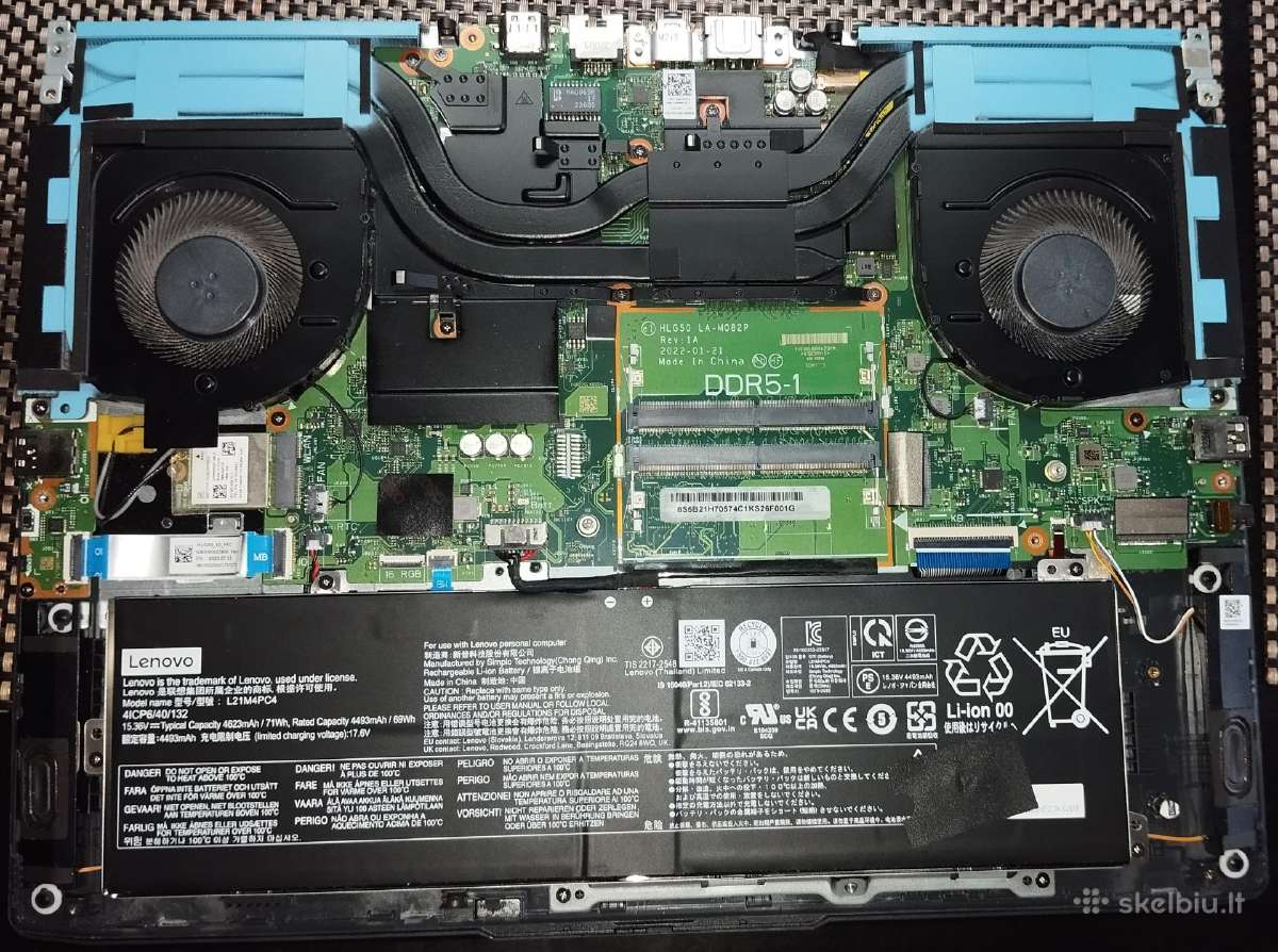 Lenovo Ideapad Gaming 3 (dalimis) - nuotraukos Nr. 5