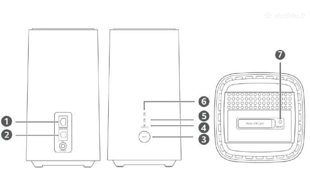 5G routeriai H155-382 (Huawe) už 99€ su garantija. - nuotraukos Nr. 2