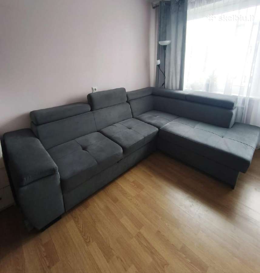 Kampinė sofa. Stovis geras, mažai naudota.500 eu - nuotraukos Nr. 2