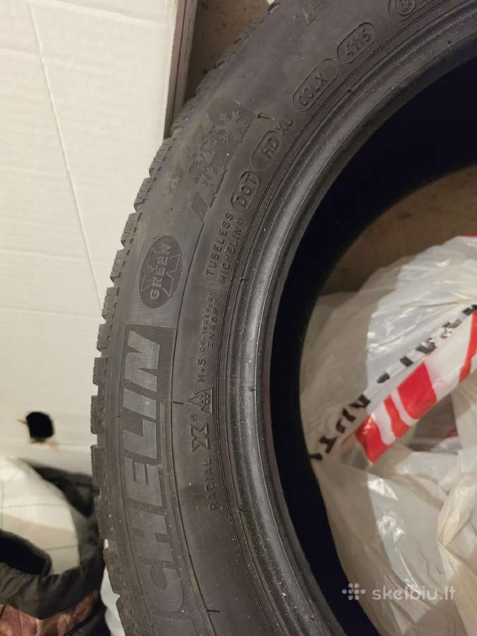 Žieminės padangos Michelin Pilot Alpin Pa4 245/50 - nuotraukos Nr. 4