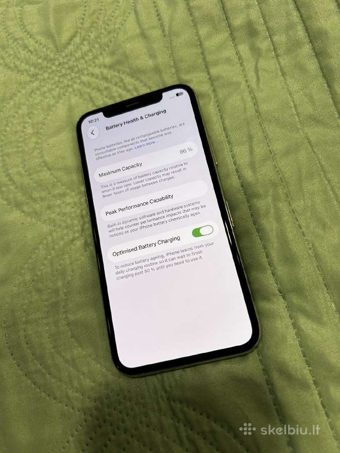 iPhone 11 pro 256gb baterija 86 - nuotraukos Nr. 4