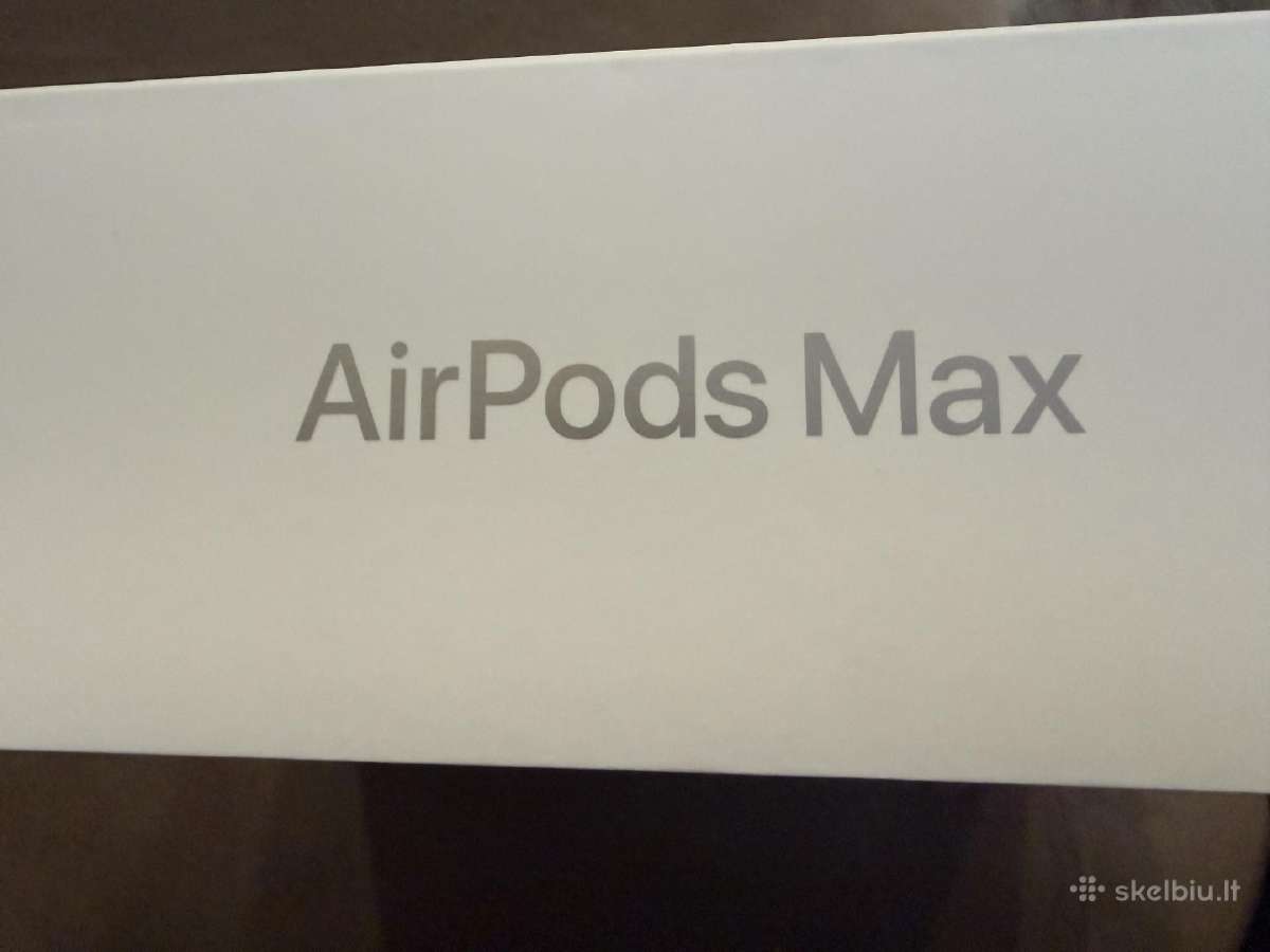 Parduodu Apple Airpods Max sidabrinės šviesios - nuotraukos Nr. 3